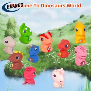 Oeuf de dinosaures appariement jouets Montessori bébé Silicone souple jeu assorti jouets sensoriels pour le développement précoce motricité fine - Product Image 5