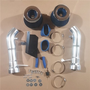 Hiệu Suất Hệ Thống Nạp Khí Lạnh Lá Chắn Nhiệt Lạnh Nạp Khí + Bộ Lọc Màu Đen Phù Hợp Cho 09-17 370Z / 08-13 G37 3.7L <span class=keywords><strong>V6</strong></span> - Product Image 4