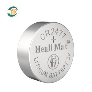 Lithium di động nút henli Max cr2477 3.0V đồng xu Pin người tiêu dùng điện tử đồng hồ điện tử 1000mAh - Product Image 2