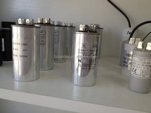 Condensador de funcionamiento del motor CA CBB65 450VAC 50/60Hz para compresor de aire acondicionado-certificado UL CE RoHS - Product Image 4