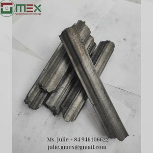 Briquette de charbon de bois hexagonale pour barbecue, charbon de bois de sciure de bois naturel, approvisionnement en vrac de charbon de narguilé à combustion longue - Product Image 1