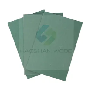 Modern Green <strong>MDF</strong> Waterproof <strong>Moisture</strong>-<strong>Proof</strong> <strong>HDF</strong> with Laminated Melamine Sheets E2 Formaldehyde Emission Standards Sanded Surface - Product Image 1
