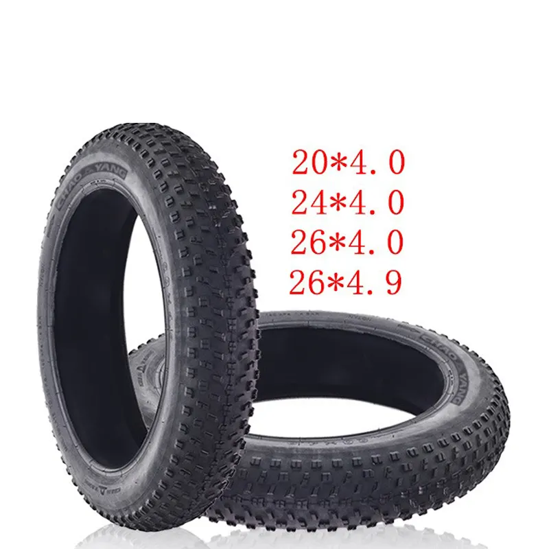 Chaoyang snow Bike Tire 20x4.0 24x4.0 26x4.0 26x4.9 tires for fat bike Electric Bicycle fat tire bike accessories