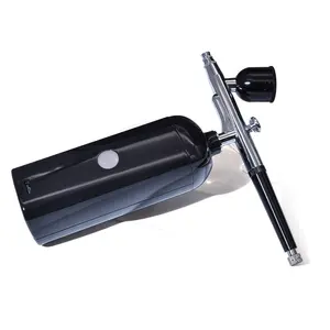 Air Brush Gun Rechargeable Portable High Pressure Air Brushes Makeup Kit with 0.3mm Nozzle