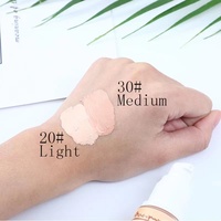 Vente en gros maquillage complet fond de teint collagène Plus collagène Compact puissance avec vitamine C E SPF35 ++