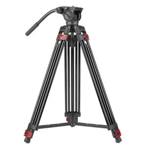 Vente chaude photographie caméra trépied 1.8 mètres portable hydraulique pan tilt trépied <span class=keywords><strong>pour</strong></span> le cinéma et la télévision en direct - Product Image 4