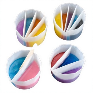 Twller Silicone Resin Mixing Cup with Easy Demoulding for DIY UV Color Mixing and Jewelry Making Moulds <b>Cake</b> <b>Tools</b> Model 036 - Product Image 2