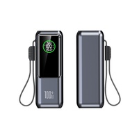 Batterie Externe Haute Qualité 20000 mAh, Charge Rapide 100W, Chargeur Portable PC Ordinateur Portable PD 65W