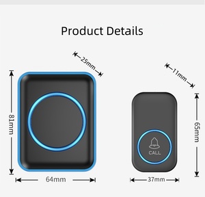 Hot bán <span class=keywords><strong>video</strong></span> cửa điện thoại an toàn khẩn cấp cảnh báo cho bệnh nhân cao tuổi nhà hệ thống báo động với bệnh nhân gọi chuông - Product Image 6