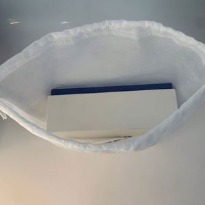 Low MOQ Custom Logo Printed Non-Woven <b>Drawstring</b> Bag Polypropylene Sneakers Dust Bag for Clothing Socks Shoe <b>Pouch</b> Promotion - Product Image 4