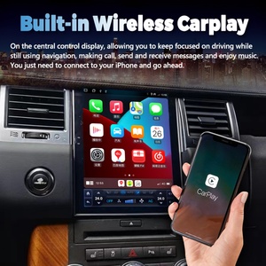 Radio para Auto con Pantalla Estilo Tesla, Android 14, para Land Rover Range Rover Sport 2013 2010, Navegación GPS, Reproductor de DVD, Carplay - Product Image 4