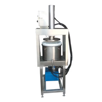 Extracteur de jus de fruits de grenade hydraulique électrique commercial 304 Machine de presse à froid en acier inoxydable avec composant de moteur de base