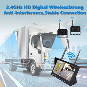 7 "xe đảo ngược Viện trợ AHD không dây xe tải DVR màn hình tầm nhìn ban đêm đảo ngược ghi âm sao lưu Wifi máy ảnh cho xe buýt xe hiển thị - Product Image 5