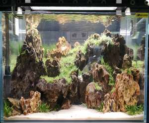 Bassin de poissons 10 minéraux, pierre naturelle artificielle de paysage, aménagement paysager paysager d'eau, peau de pin, vente directe - Product Image 6