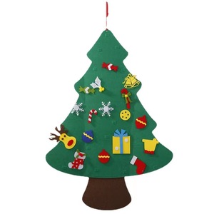 Set Economico MOLIS <span class=keywords><strong>per</strong></span> <span class=keywords><strong>Albero</strong></span> <span class=keywords><strong>di</strong></span> <span class=keywords><strong>Natale</strong></span> Fai-da-Te <span class=keywords><strong>in</strong></span> Feltro con Decorazioni <span class=keywords><strong>per</strong></span> Porta/Parete <span class=keywords><strong>per</strong></span> Capodanno - Product Image 4