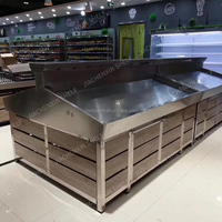 Factory Direct Rvs Spray Fruit En Groente Rack Groente Teller