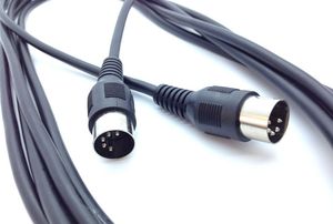 Cable MIDI DIN de 5 Pines, Cable de Extensión de Audio Macho a Macho - Product Image 3