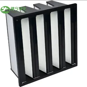 YANING Factory Hochwertiger kunden spezifischer H12 V Bank HEPA Filter Luftfilter für Luft reiniger