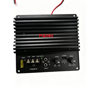 Carte amplificateur de subwoofer à basses pures haute puissance pour modification de système audio automobile, installation facile, bricolage rapide, sans câblage - Product Image 5