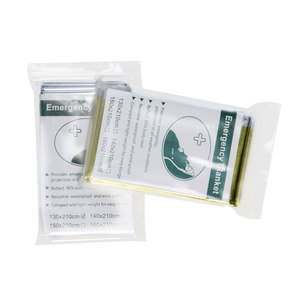 <span class=keywords><strong>Manta</strong></span> Térmica de Emergencia Impermeable, Forma Cuadrada, Material PET, para Supervivencia y Rescate al Aire Libre - Product Image 5