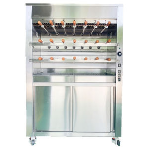 เครื่องย่างบาร์บีคิว2025เนื้อแกะบราซิล50กก. เครื่องย่างบาร์บีคิวแบบใช้แก๊สและคาร์บอน - Product Image 3