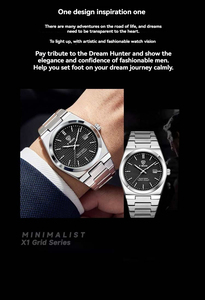 <span class=keywords><strong>2026</strong></span>年新作 ラグジュアリー カジュアル ステンレススチール製 ビジネス クォーツ 腕時計 発光ポインター付き メンズ - Product Image 6