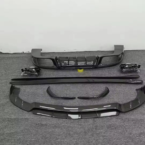 Nouveau kit carrosserie en fibre de carbone style LD pour Mercedes-Benz <span class=keywords><strong>AMG</strong></span> <span class=keywords><strong>GT</strong></span> (2017-2019) GT50/GT53/GT43 : Lame avant, jupes latérales, diffuseur arrière - Product Image 6