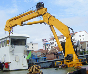 China Jiusheng 360 Degree 8 Ton Knuckle <strong>Boom</strong> <strong>Loading</strong> <strong>Crane</strong> Folding Hydraulic <strong>Boom</strong> Mounted <strong>Crane</strong> - Product Image 4