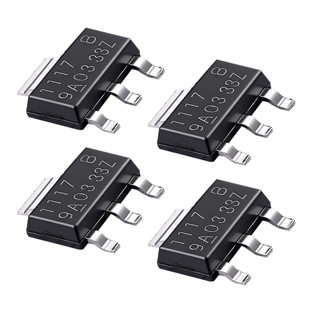 Classic Fixed-output Linear Regulator LRC LR1117DS33X SOT-223 SMD Surface Mount Chip IC Low Cost Electronics Integrated Circuits