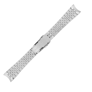 Bracelet de montre en argent, bracelet en acier inoxydable, bracelet de remplacement pour usage quotidien et professionnel - Product Image 3