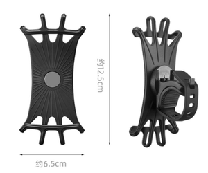 360 Rotation Réglable Silicone Moteur Vélo de Montagne Support <span class=keywords><strong>Smartphone</strong></span> Support de Téléphone Portable - Product Image 5