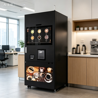 Nouvelle machine à café commerciale 2026 à mouture fraîche, entièrement automatique pour lieux publics