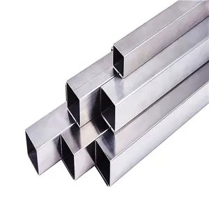 Factory Price 304 & 316 Stainless Steel Pipes Square & Rectangular Welded Tubes High Quality Material