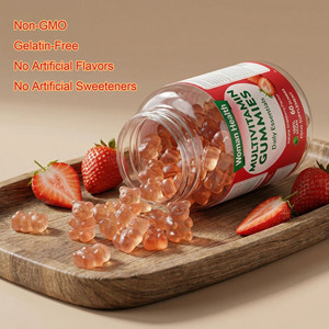 Complément alimentaire professionnel OEM pour femmes, multivitamines en gommes pour la santé globale, soulage la tension et la fatigue, soutient une alimentation équilibrée - Product Image 4