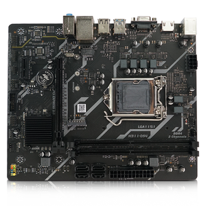 לוח אם למחשב שולחני Intel H110 LGA 1151 Micro ATX, תומך בזיכרון DDR4 עד 32GB, תומך במעבדי דור 6-9 LGA1151, לוח אם למשחקים. - Product Image 6