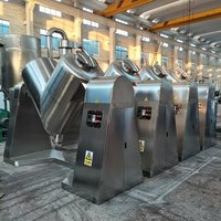 Mélangeur de poudre de type V/mélangeur industriel de particules sèches pour l'usage de laboratoire/mélangeur de mélangeur de pâte pour la poudre de charbon