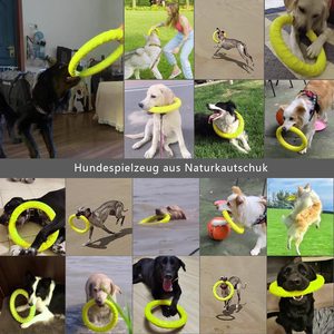 Jouet à mâcher écologique de 25 cm pour animaux de compagnie, anneau de traction pour mâchage <span class=keywords><strong>agressif</strong></span>, fournisseur de jouets pour l'entraînement canin en gros - Product Image 2