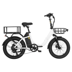 OEM ODM Factory Wholesale Price 20 Inch Fat Tire <b>Electric</b> Bike for Adults Step Through Urban E Bicycle - Product Image 1