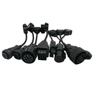 Ensemble complet de 8 câbles OBD2 pour camions, câbles de diagnostic OBD pour camions <span class=keywords><strong>Delphi</strong></span> DS150 DS150E TCS CDP Multidiag MAN OBD2 Renault Tool - Product Image 3