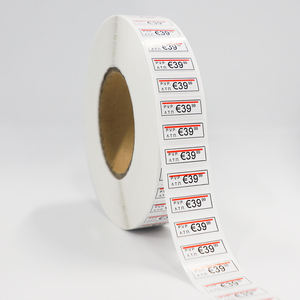 Etiquetas colgantes para ropa de alta calidad al por mayor (37x21mm) – impresión de etiquetas colgantes personalizadas - Product Image 5