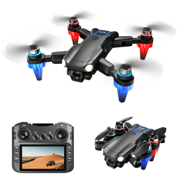 M9 Drone 480P Dual Camera 4.3 Inch Screen Intelligent Obstacle Avoidance 100m Distance 2.4G WIFI FPV Foldable RC Drone