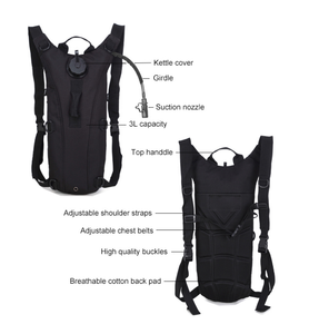 Chiến thuật túi Nước 3L hydrat hóa gói hồ chứa nước bàng quang Daypack Lạc Đà Ba lô hydrat hóa gói với nước bàng quang - Product Image 2