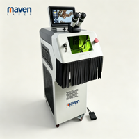 Machine de soudage laser IGBT de luxe 300W pour l'usine de bijoux en or et en argent en Allemagne