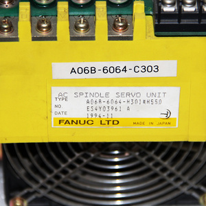 FANUC A06B-6064-C303 A06B-6064-H301 # Amplificador de Husillo para Servoaccionamiento Original H550 A06B6064C303 A06B6064H301 - Product Image 2