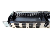 24 Port 19-Inch Tanpa Panel Patch Modular Rak Mount FTP Distribution Frame CAT5E CAT6 CAT6A CAT7 Jaringan Blank Patch Panel