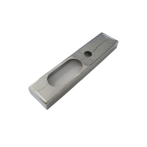 Plaque de couverture de serrure de porte en acier inoxydable sur mesure pour serrures intelligentes, fabrication OEM, avec votre logo DF3568 - Product Image 3