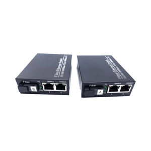 Omenfirst BK1002K-1F горячая Распродажа 1SC 2rj45 гигабитный медиаконвертер 3 км 20 км LC одномодовый волоконно-оптический трансивер 1310 нм переключатель - Product Image 2