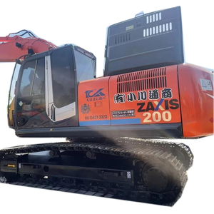 Pelleteuse Hitachi de taille moyenne sur chenilles, machines de construction, pelleteuse sur chenilles d'occasion à ZX200-3G - Product Image 1