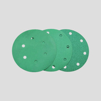 Papier abrasif floqué personnalisé à dos auto-agrippant pour le travail du bois, le meulage du métal, les accessoires de machine à poncer et les pierres à poncer