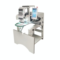 Nouvelle machine à broder plate automatique informatisée SiV à grande vitesse 1500 tr/min avec moteur et engrenage, zone de broderie 500x800mm, pour usage domestique